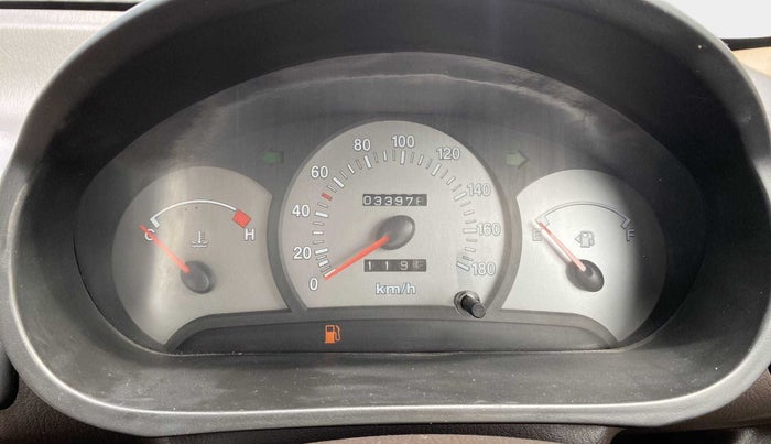 2011 Hyundai Santro Xing GL, Petrol, Manual, 33,952 km, Odometer Image