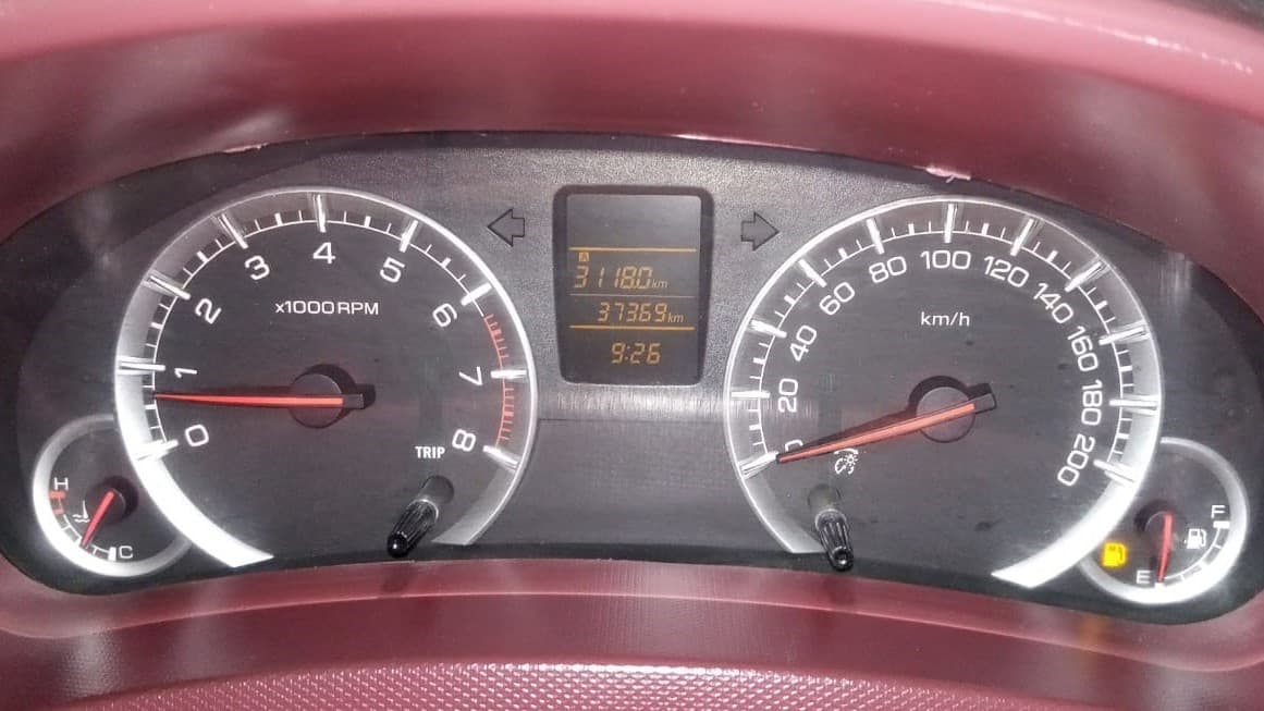 2017 Maruti Swift VXI, Petrol, Manual, 37,368 km, Odometer Image