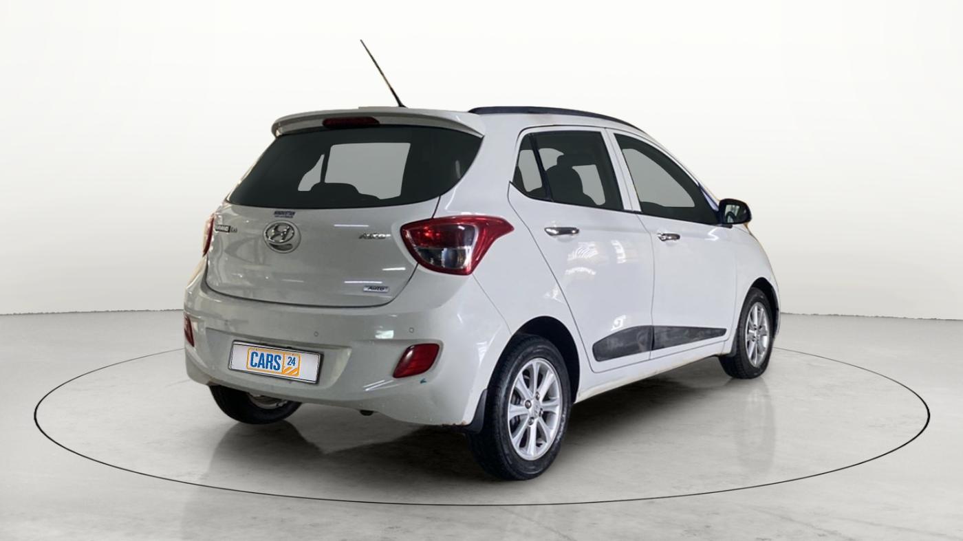 2015 Hyundai Grand i10 ASTA AT 1.2 KAPPA VTVT, Petrol, Automatic, 35,537 km, Right Back Diagonal