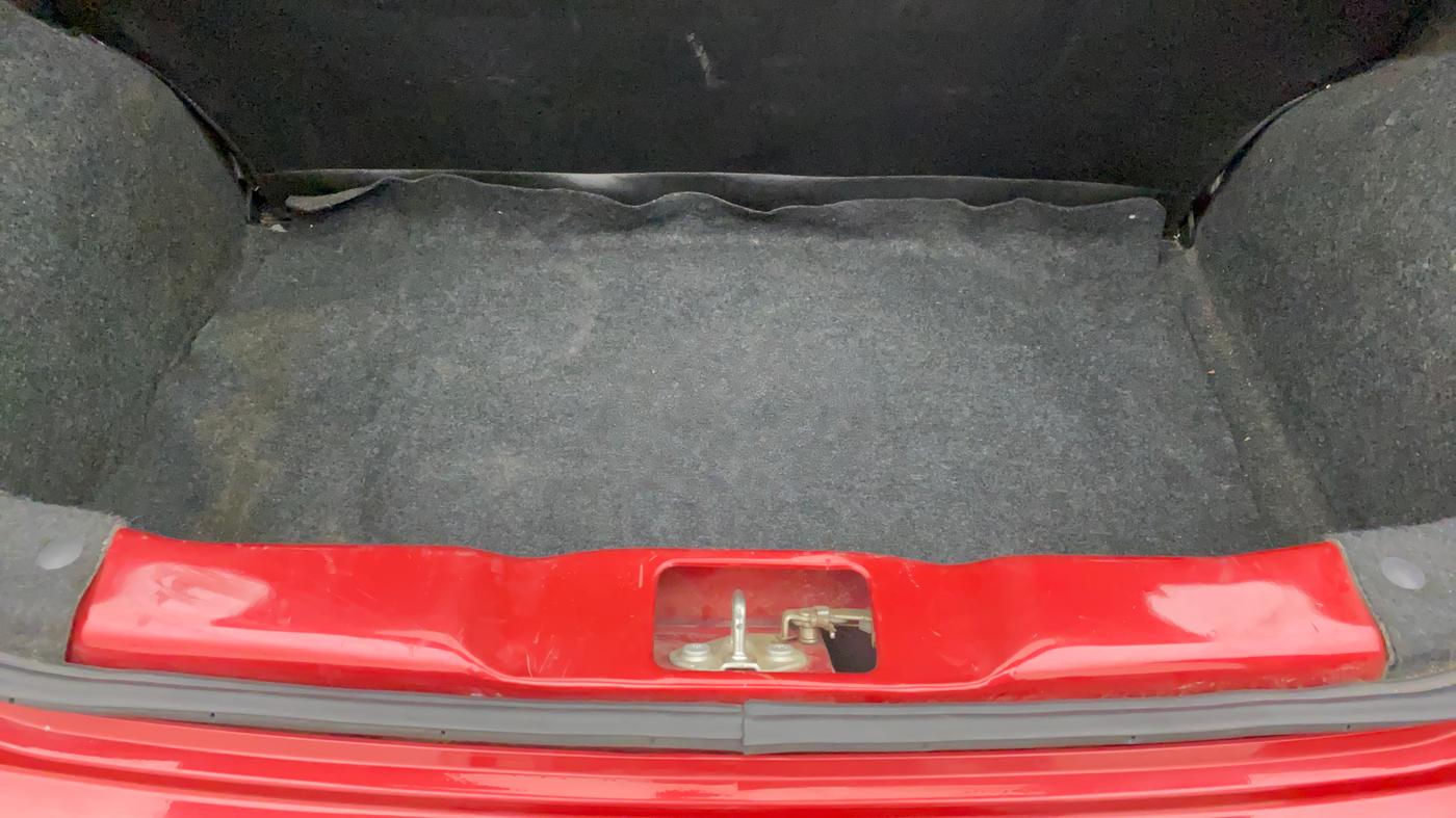 2018 Datsun Go T, Petrol, Manual, 38,360 km, Boot Inside