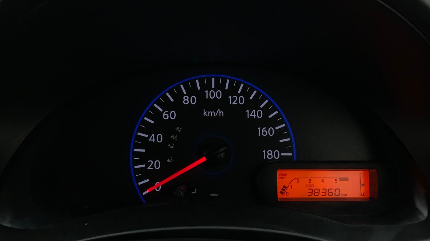 2018 Datsun Go T, Petrol, Manual, 38,360 km, Odometer Image