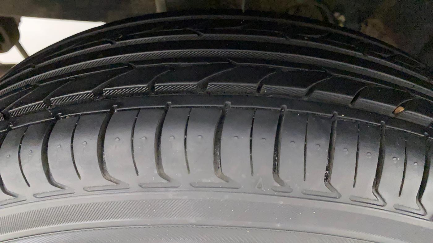 2018 Datsun Go T, Petrol, Manual, 38,360 km, Right Rear Tyre Tread