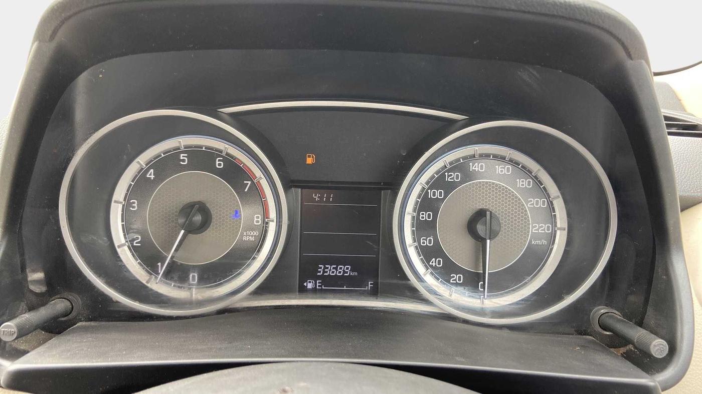 2021 Maruti Dzire VXI, Petrol, Manual, 33,666 km, Odometer Image