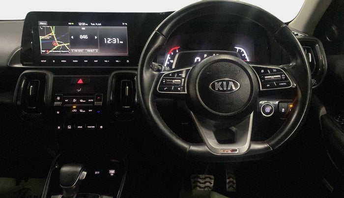 2020 KIA SONET GTX PLUS 1.5 AT, Diesel, Automatic, 70,052 km, Steering Wheel Close Up