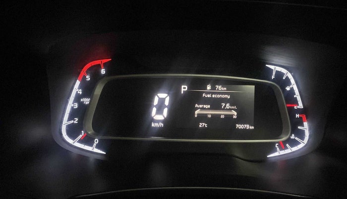 2020 KIA SONET GTX PLUS 1.5 AT, Diesel, Automatic, 70,052 km, Odometer Image