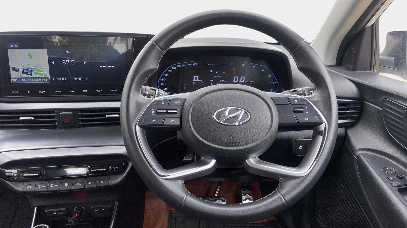2021 Hyundai NEW I20 ASTA 1.0 GDI TURBO DCT, Petrol, Automatic, 40,874 km, Steering Wheel Close Up