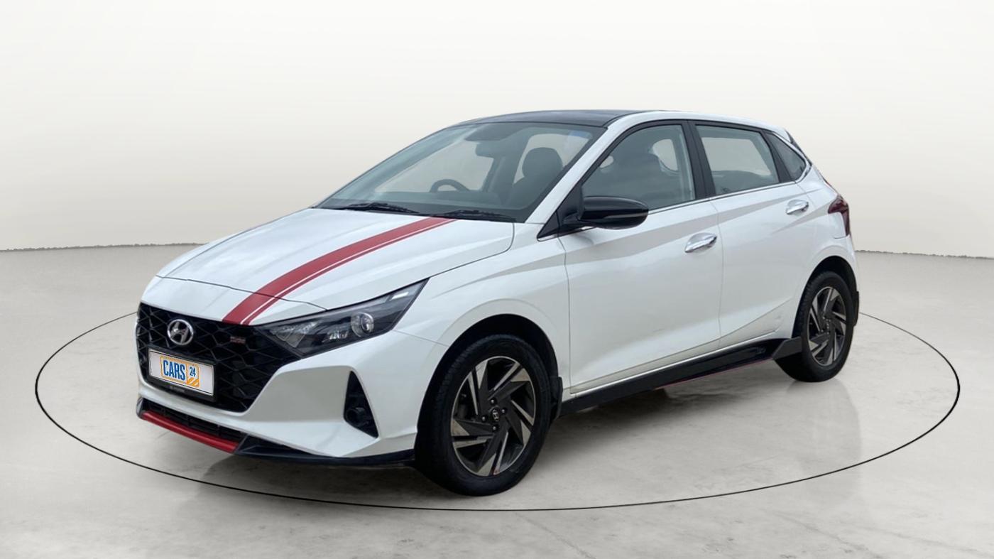 2021 Hyundai NEW I20 ASTA 1.0 GDI TURBO DCT, Petrol, Automatic, 40,874 km, Left Front Diagonal