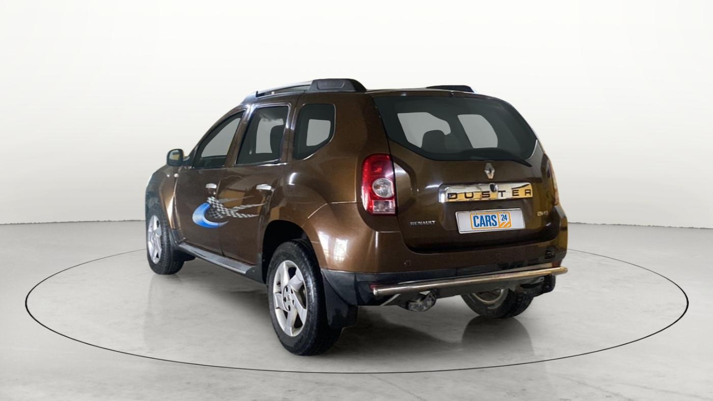 2013 Renault Duster 110 PS RXZ DIESEL, Diesel, Manual, 92,379 km, Left Back Diagonal