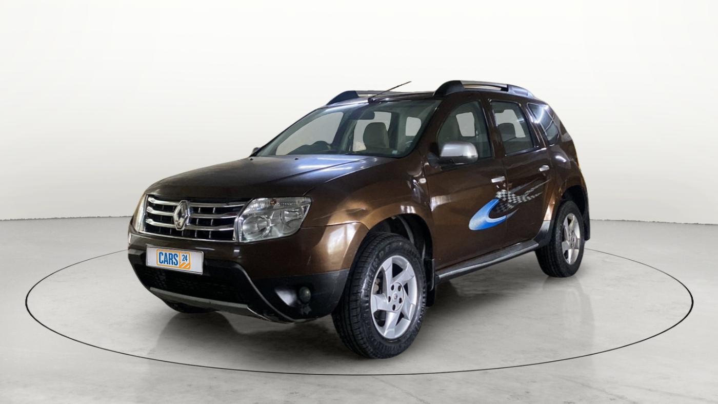 2013 Renault Duster 110 PS RXZ DIESEL, Diesel, Manual, 92,379 km, Left Front Diagonal
