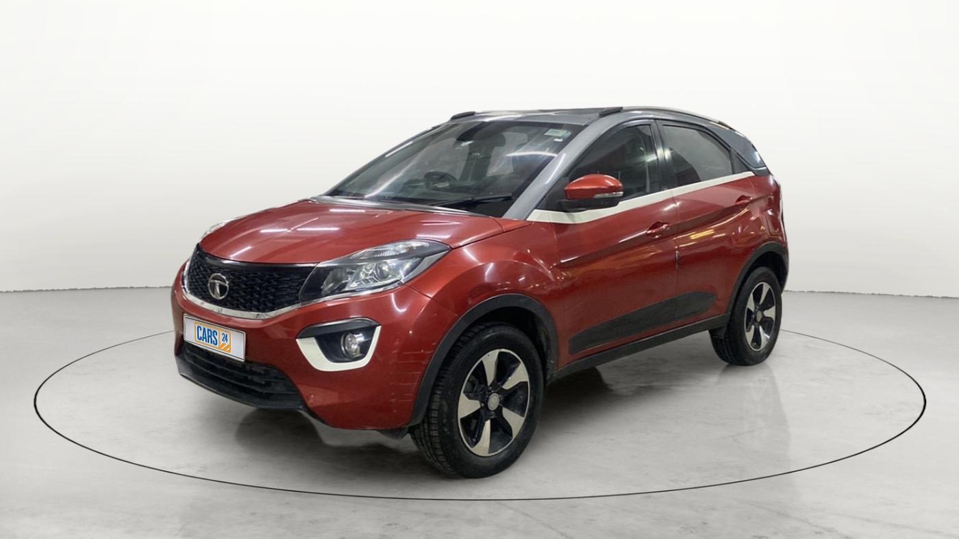 2018 Tata NEXON XZ PLUS DIESEL, Diesel, Manual, 76,105 km, Left Front Diagonal