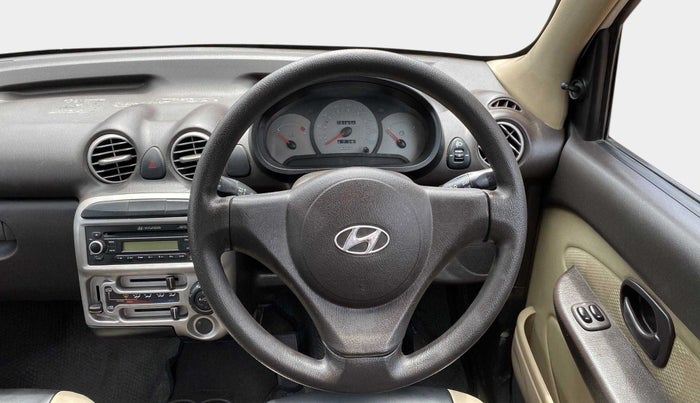 2011 Hyundai Santro Xing GLS, Petrol, Manual, 31,799 km, Steering Wheel Close Up