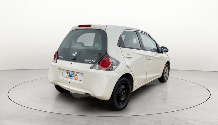2015 Honda Brio S MT, Petrol, Manual, 1,20,127 km, Right Back Diagonal