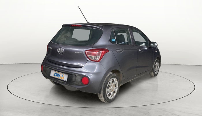 2017 Hyundai Grand i10 SPORTZ AT 1.2 KAPPA VTVT, Petrol, Automatic, 36,867 km, Right Back Diagonal