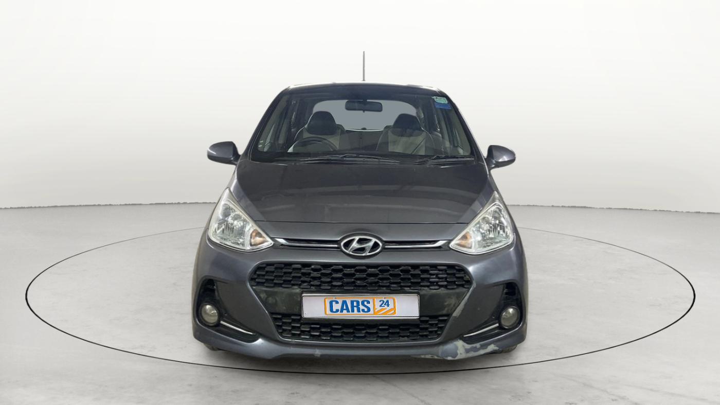 2017 Hyundai Grand i10 SPORTZ AT 1.2 KAPPA VTVT, Petrol, Automatic, 36,867 km, Front