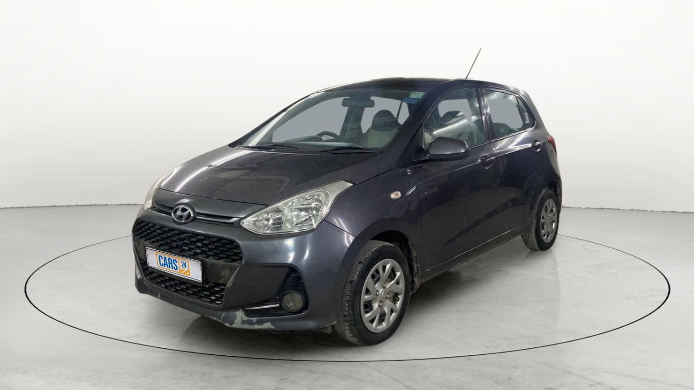 2017 Hyundai Grand i10 SPORTZ AT 1.2 KAPPA VTVT, Petrol, Automatic, 36,867 km, Left Front Diagonal