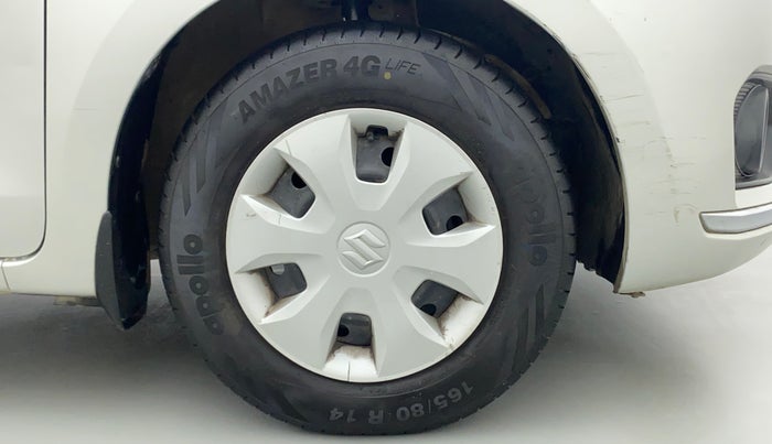 2017 Maruti Dzire VXI, Petrol, Manual, 80,392 km, Right Front Wheel