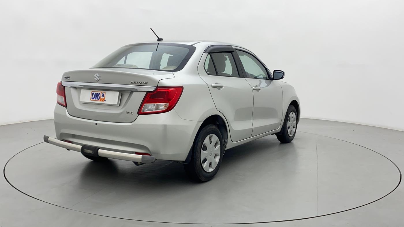 2017 Maruti Dzire VXI, Petrol, Manual, 80,392 km, Right Back Diagonal