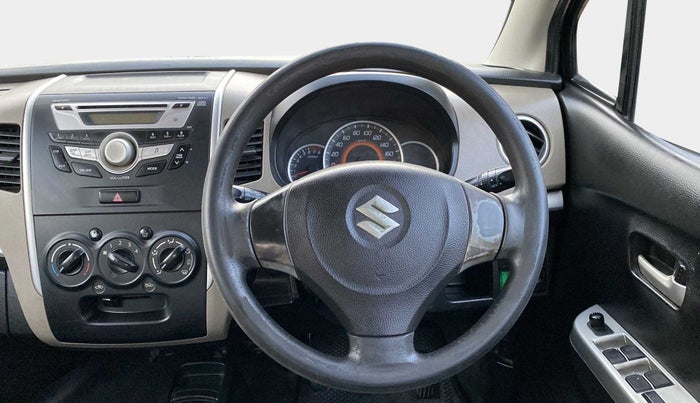 2014 Maruti Wagon R 1.0 VXI, Petrol, Manual, 72,017 km, Steering Wheel Close Up