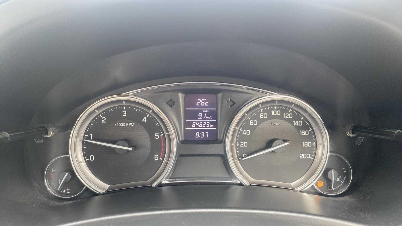 2015 Maruti Ciaz ZDI+, Diesel, Manual, 84,617 km, Odometer Image