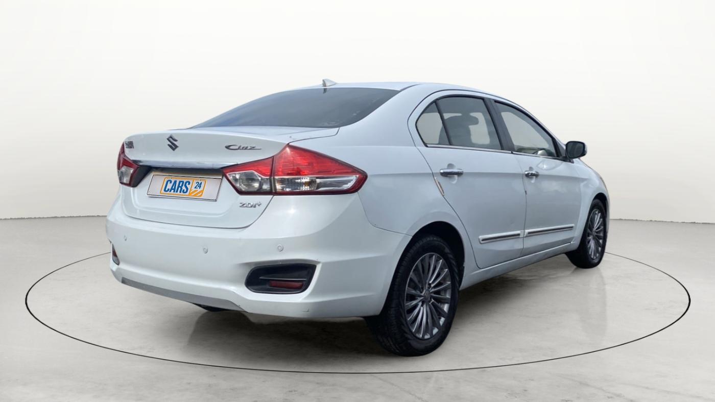 2015 Maruti Ciaz ZDI+, Diesel, Manual, 84,617 km, Right Back Diagonal