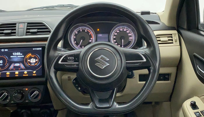 2017 Maruti Dzire VXI, Petrol, Manual, 53,668 km, Steering Wheel Close Up