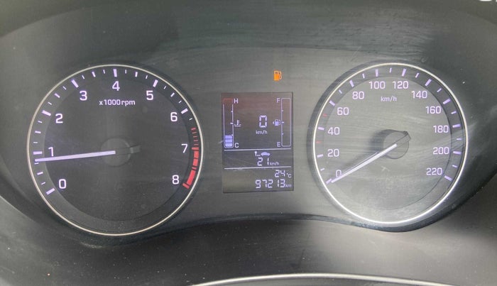 2017 Hyundai Elite i20 SPORTZ 1.2, Petrol, Manual, 97,212 km, Odometer Image