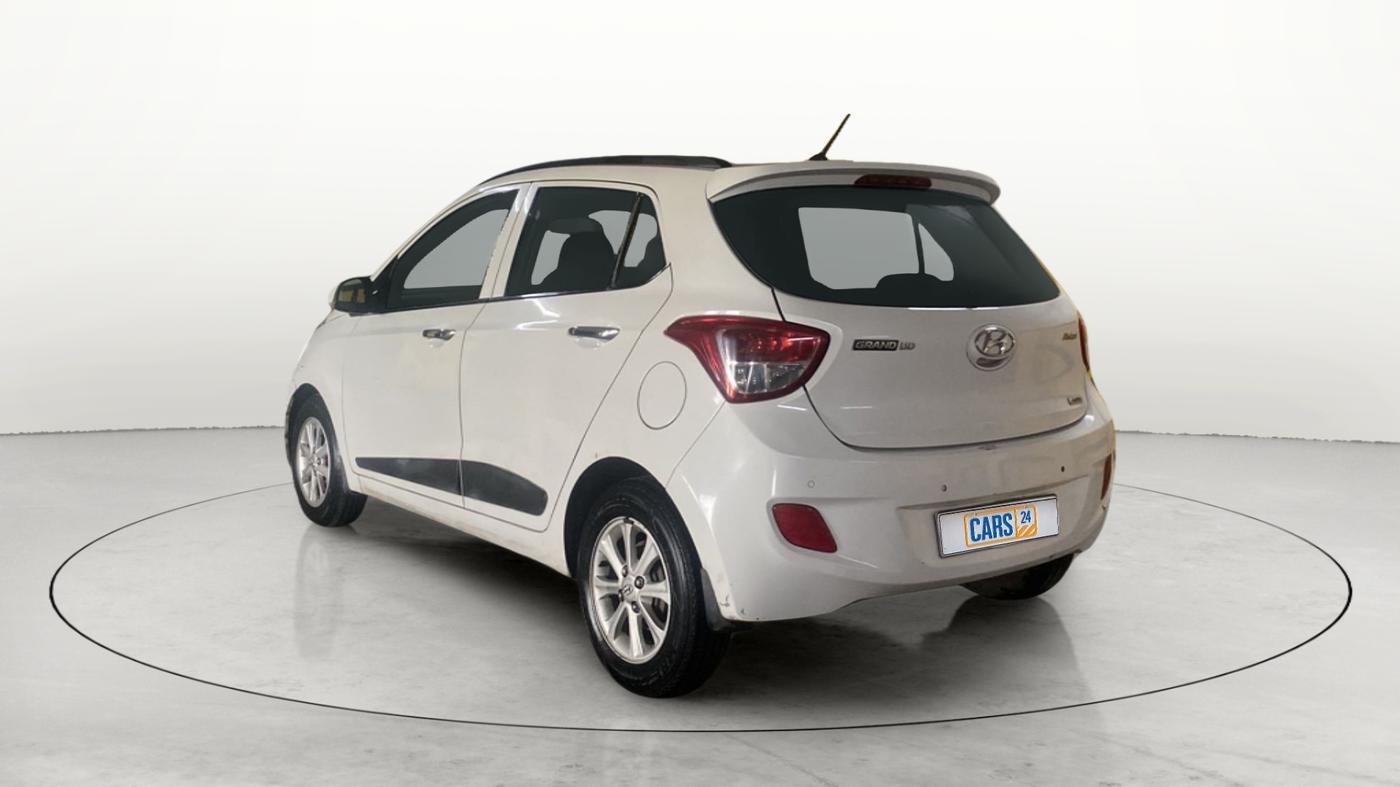 2014 Hyundai Grand i10 ASTA AT 1.2 KAPPA VTVT, Petrol, Automatic, 63,113 km, Left Back Diagonal