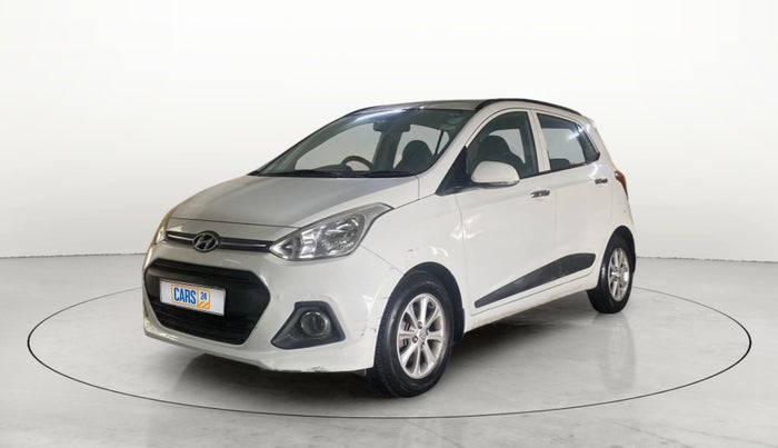 2014 Hyundai Grand i10 ASTA AT 1.2 KAPPA VTVT, Petrol, Automatic, 63,113 km, Left Front Diagonal