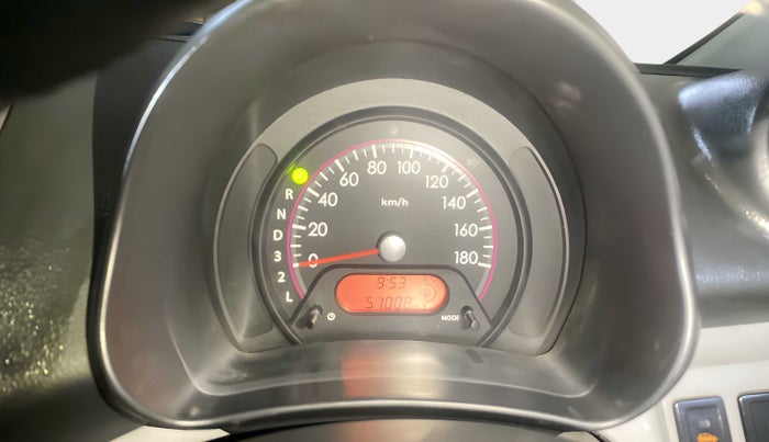 2011 Maruti A Star VXI (ABS) AT, Petrol, Automatic, 56,992 km, Odometer Image