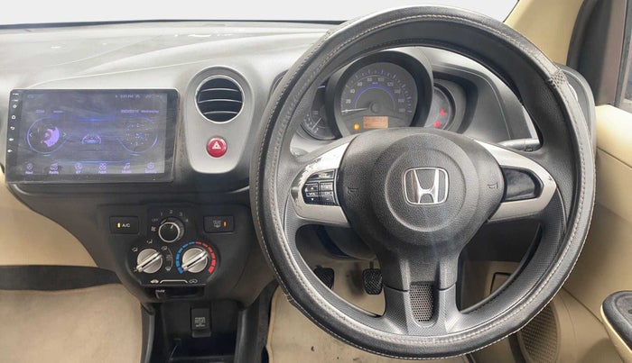 2015 Honda Brio S MT, Petrol, Manual, 41,647 km, Steering Wheel Close Up