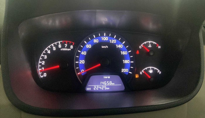 2017 Hyundai Xcent SX 1.2 (O), Petrol, Manual, 22,566 km, Odometer Image