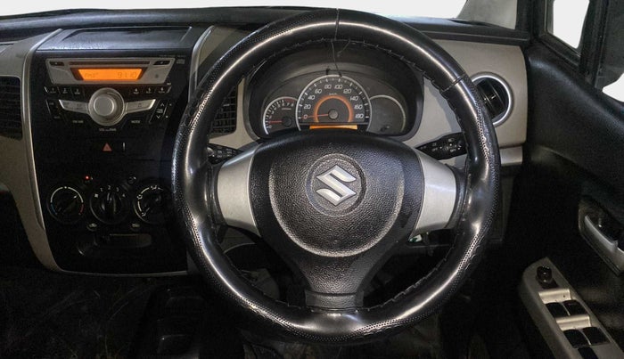 2015 Maruti Wagon R 1.0 VXI, Petrol, Manual, 64,984 km, Steering Wheel Close Up