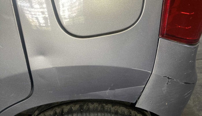 2015 Maruti Wagon R 1.0 VXI, Petrol, Manual, 64,984 km, Left quarter panel - Slightly dented