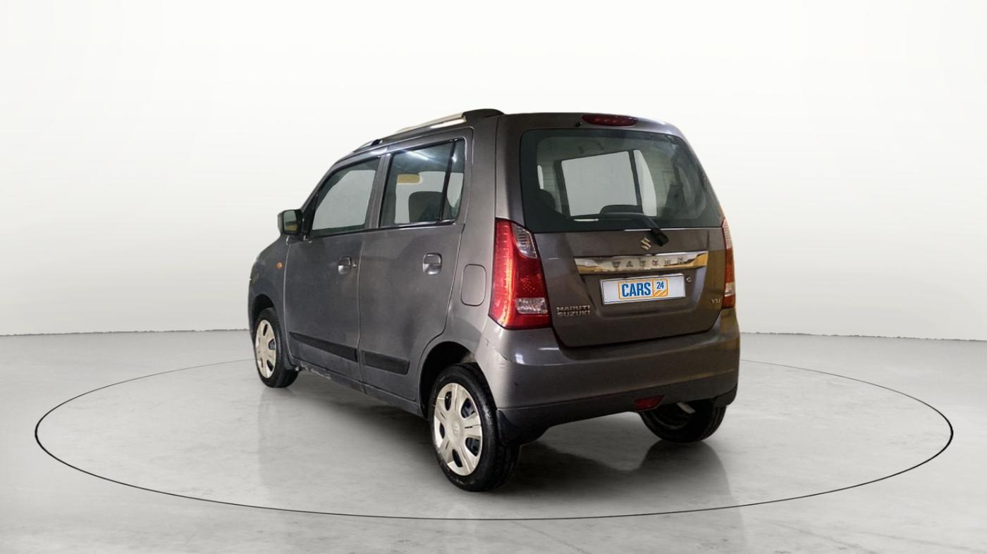 2015 Maruti Wagon R 1.0 VXI, Petrol, Manual, 64,984 km, Left Back Diagonal