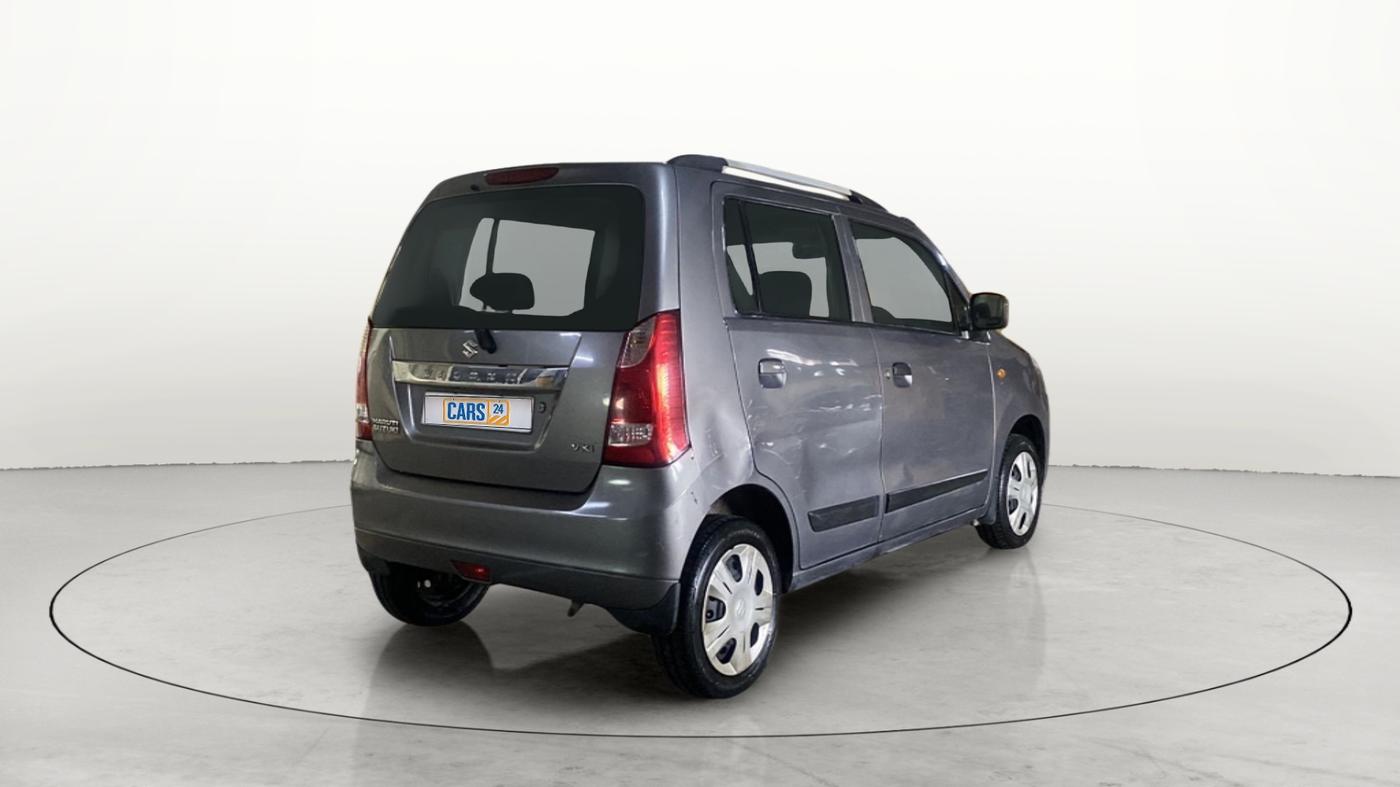 2015 Maruti Wagon R 1.0 VXI, Petrol, Manual, 64,984 km, Right Back Diagonal