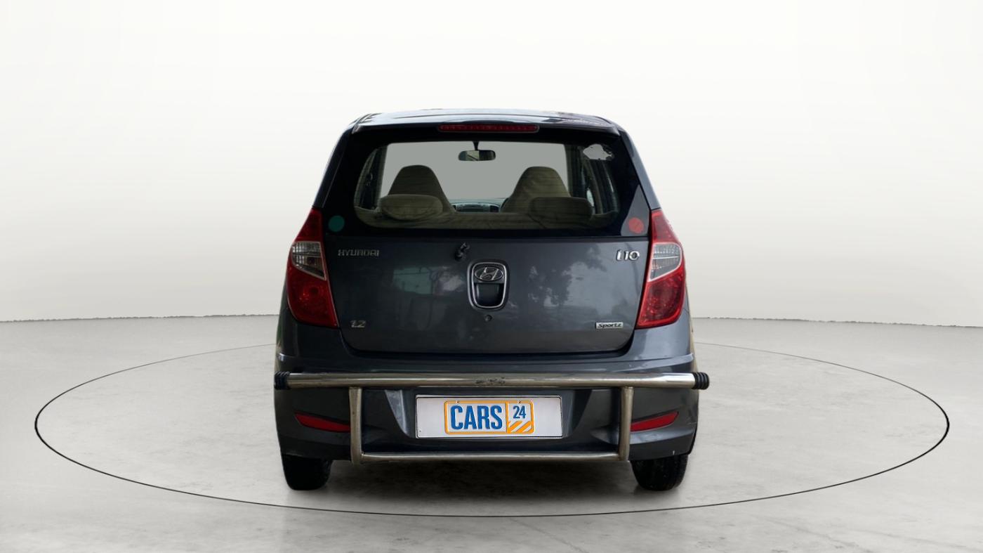 2011 Hyundai i10 SPORTZ 1.2, Petrol, Manual, 1,16,177 km, Back/Rear