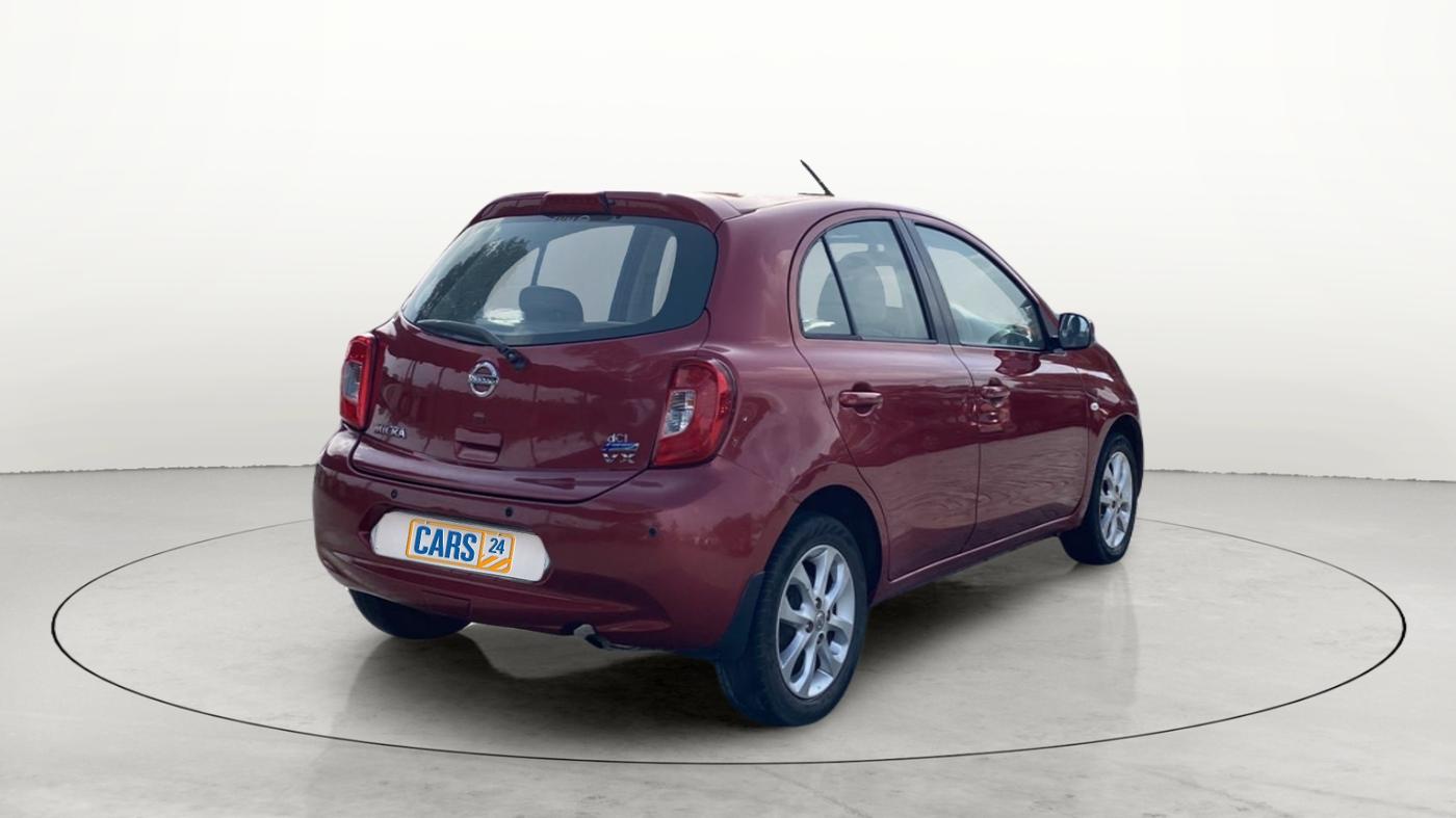 2014 Nissan Micra XV CVT, Petrol, Automatic, 83,190 km, Right Back Diagonal