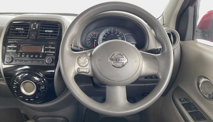 2014 Nissan Micra XV CVT, Petrol, Automatic, 83,190 km, Steering Wheel Close Up