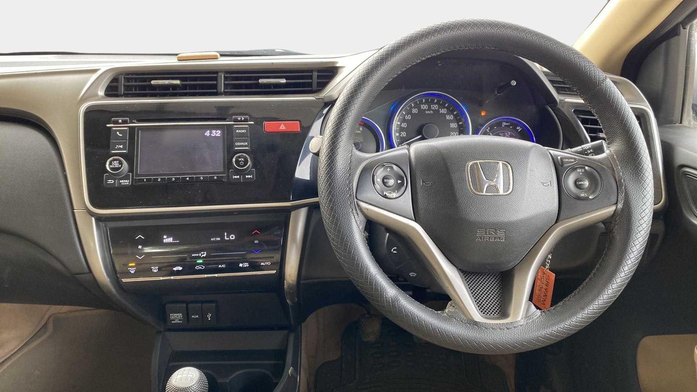 2014 Honda City 1.5L I-DTEC V, Diesel, Manual, 54,106 km, Steering Wheel Close Up