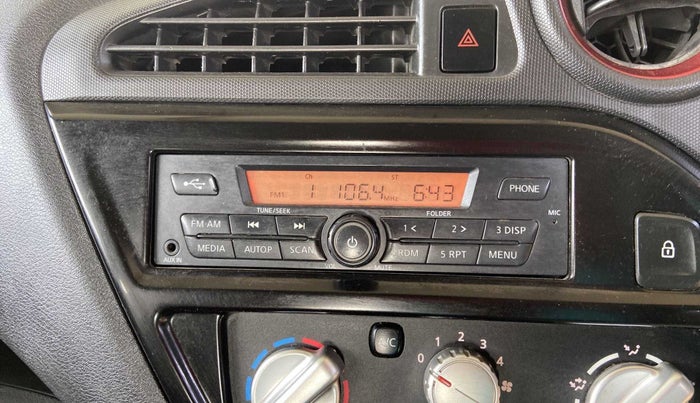 2018 Datsun Redi Go T(O) 1.0L LIMITED EDITION, Petrol, Manual, 15,598 km, Infotainment system - AM/FM Radio - Not Working