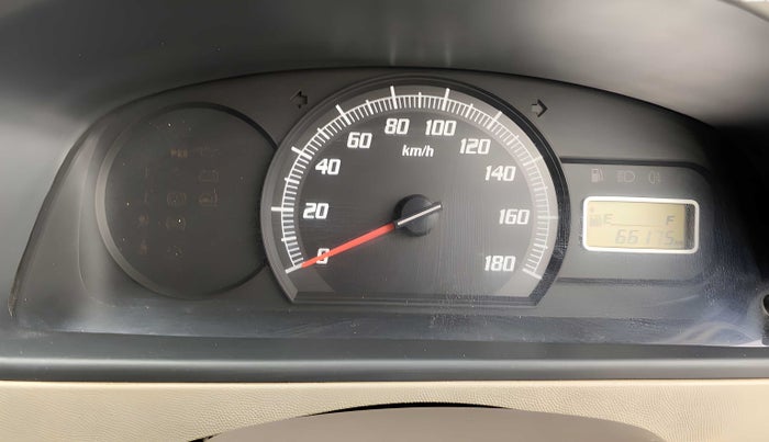 2010 Maruti Zen Estilo LXI, Petrol, Manual, 66,171 km, Odometer Image