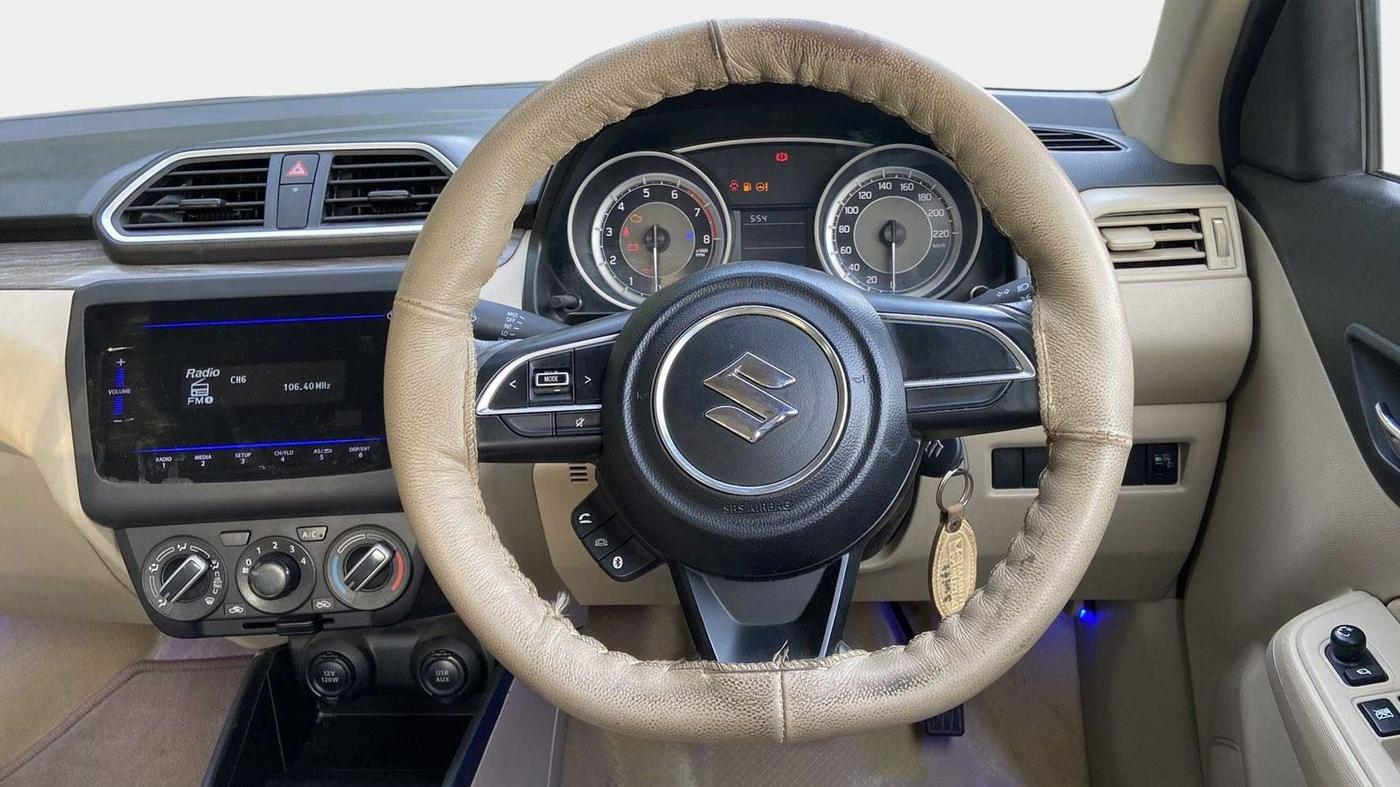 2021 Maruti Dzire VXI, Petrol, Manual, 13,324 km, Steering Wheel Close Up