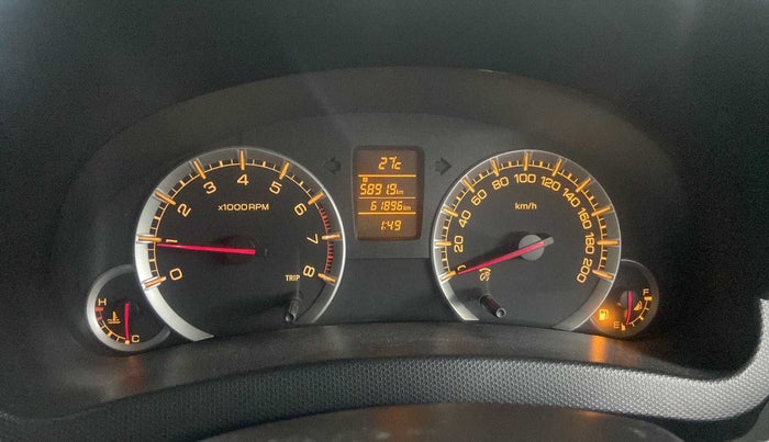 2011 Maruti Swift ZXI, Petrol, Manual, 62,000 km, Odometer Image