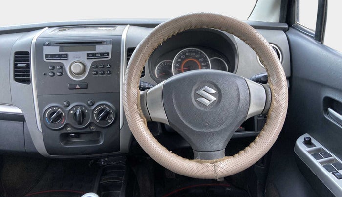 2012 Maruti Wagon R 1.0 VXI, CNG, Manual, 95,743 km, Steering Wheel Close Up