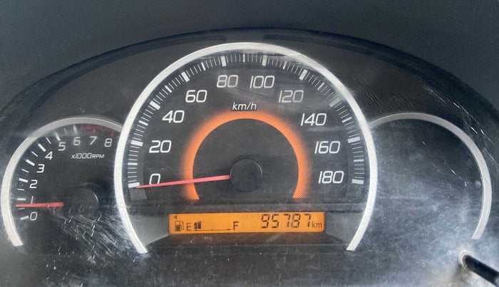 2012 Maruti Wagon R 1.0 VXI, CNG, Manual, 95,743 km, Odometer Image