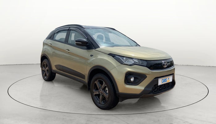 2022 Tata NEXON XZA PLUS (PREMIUM) KAZIRANGA PETROL, Petrol, Automatic, 8,671 km, Right Front Diagonal