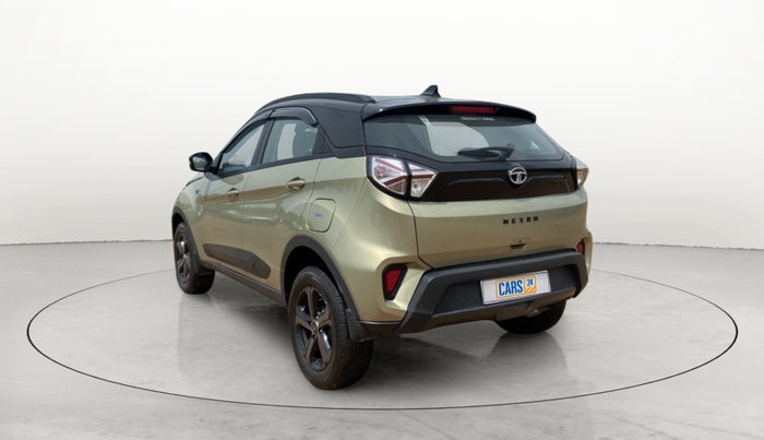 2022 Tata NEXON XZA PLUS (PREMIUM) KAZIRANGA PETROL, Petrol, Automatic, 8,671 km, Left Back Diagonal