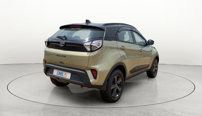 2022 Tata NEXON XZA PLUS (PREMIUM) KAZIRANGA PETROL, Petrol, Automatic, 8,671 km, Right Back Diagonal