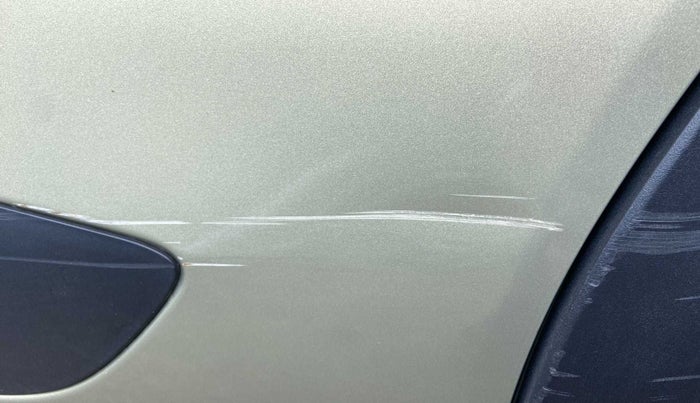 2022 Tata NEXON XZA PLUS (PREMIUM) KAZIRANGA PETROL, Petrol, Automatic, 8,671 km, Rear left door - Minor scratches