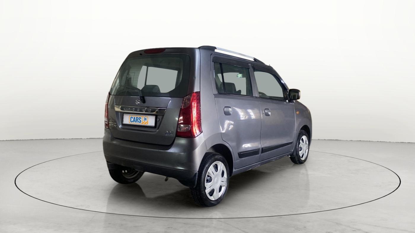 2017 Maruti Wagon R 1.0 VXI AMT, Petrol, Automatic, 69,159 km, Right Back Diagonal